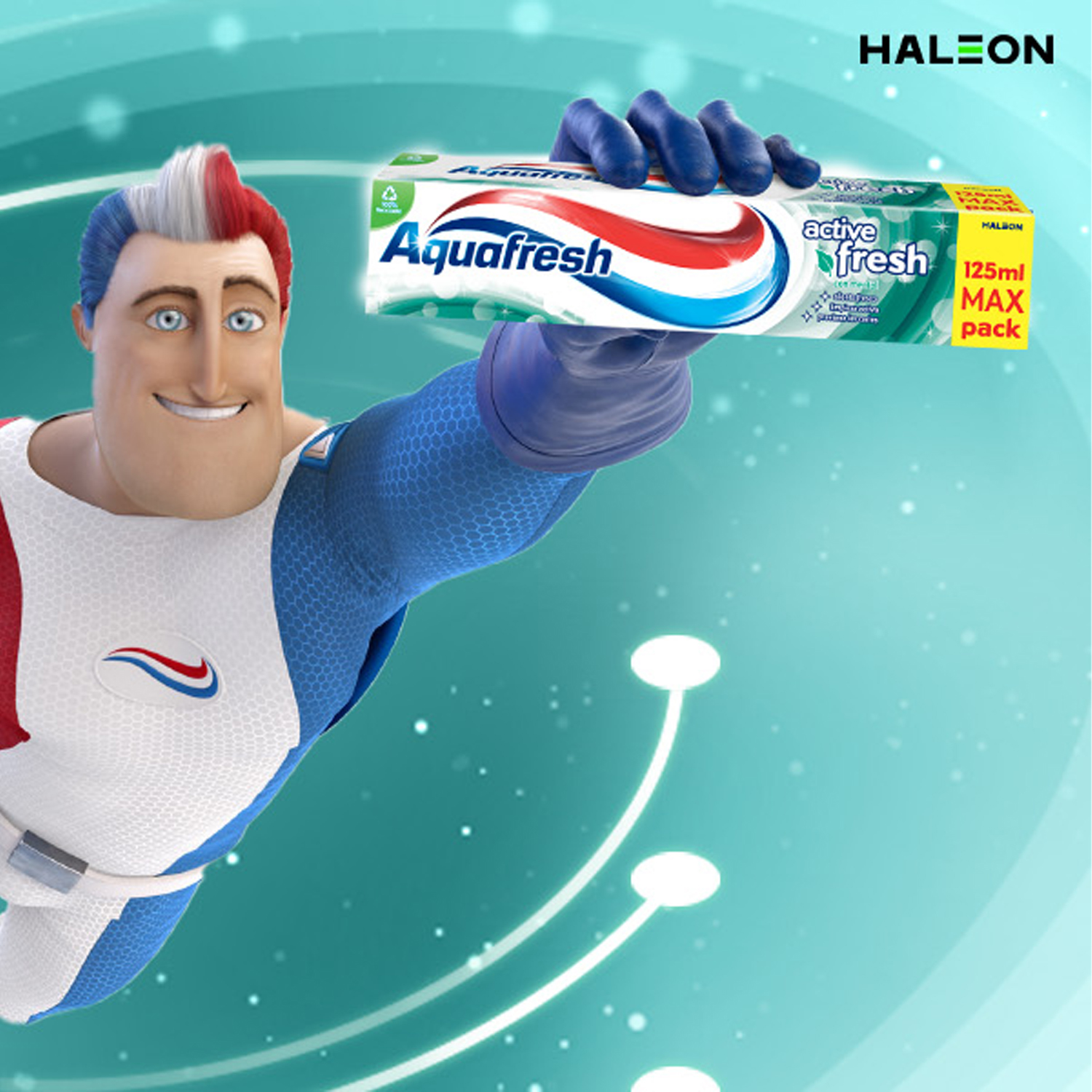 خمیر دندان Active Fresh آکوا فرش
