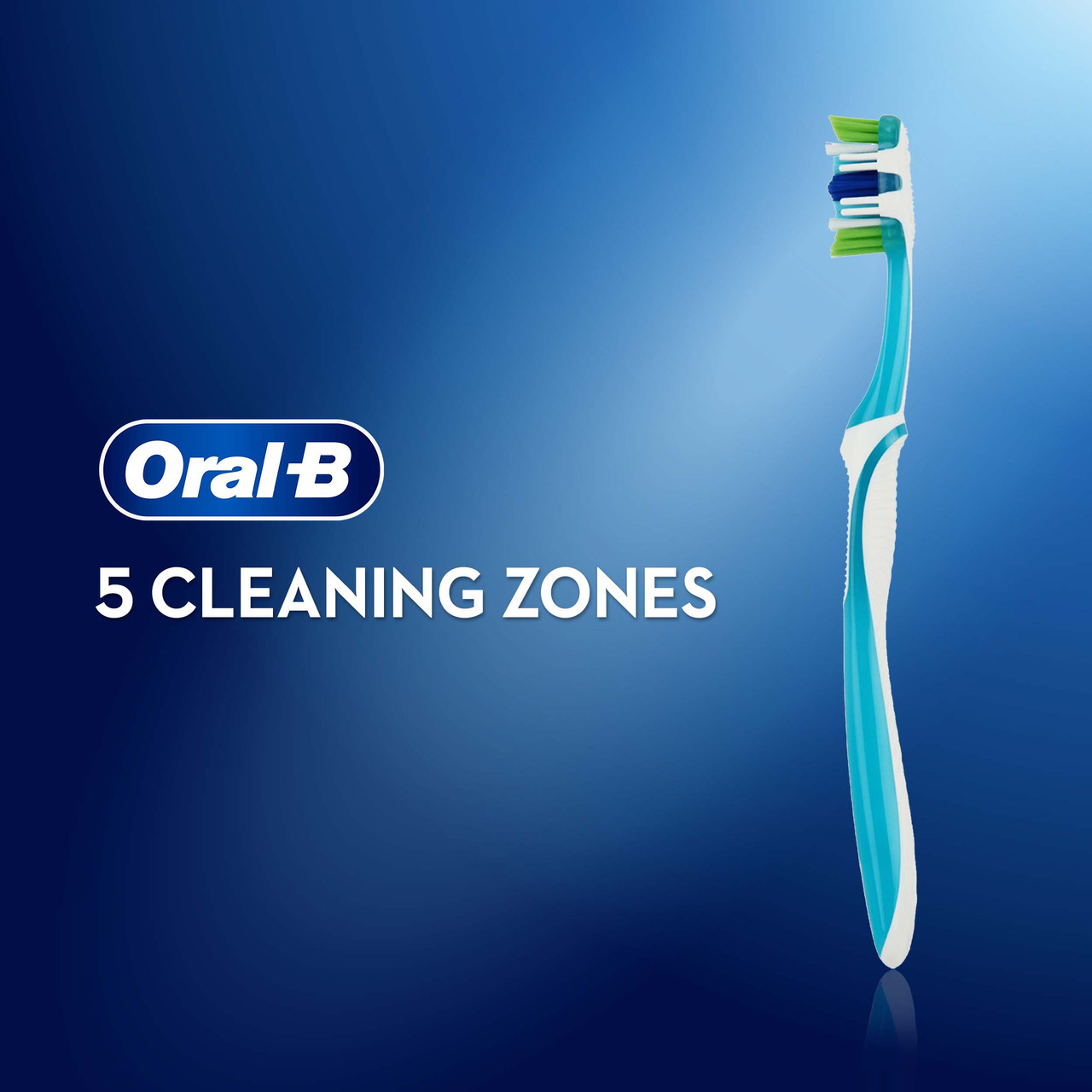 مسواک دستی جدید اورال بی COMPLETE 5 WAY CLEAN