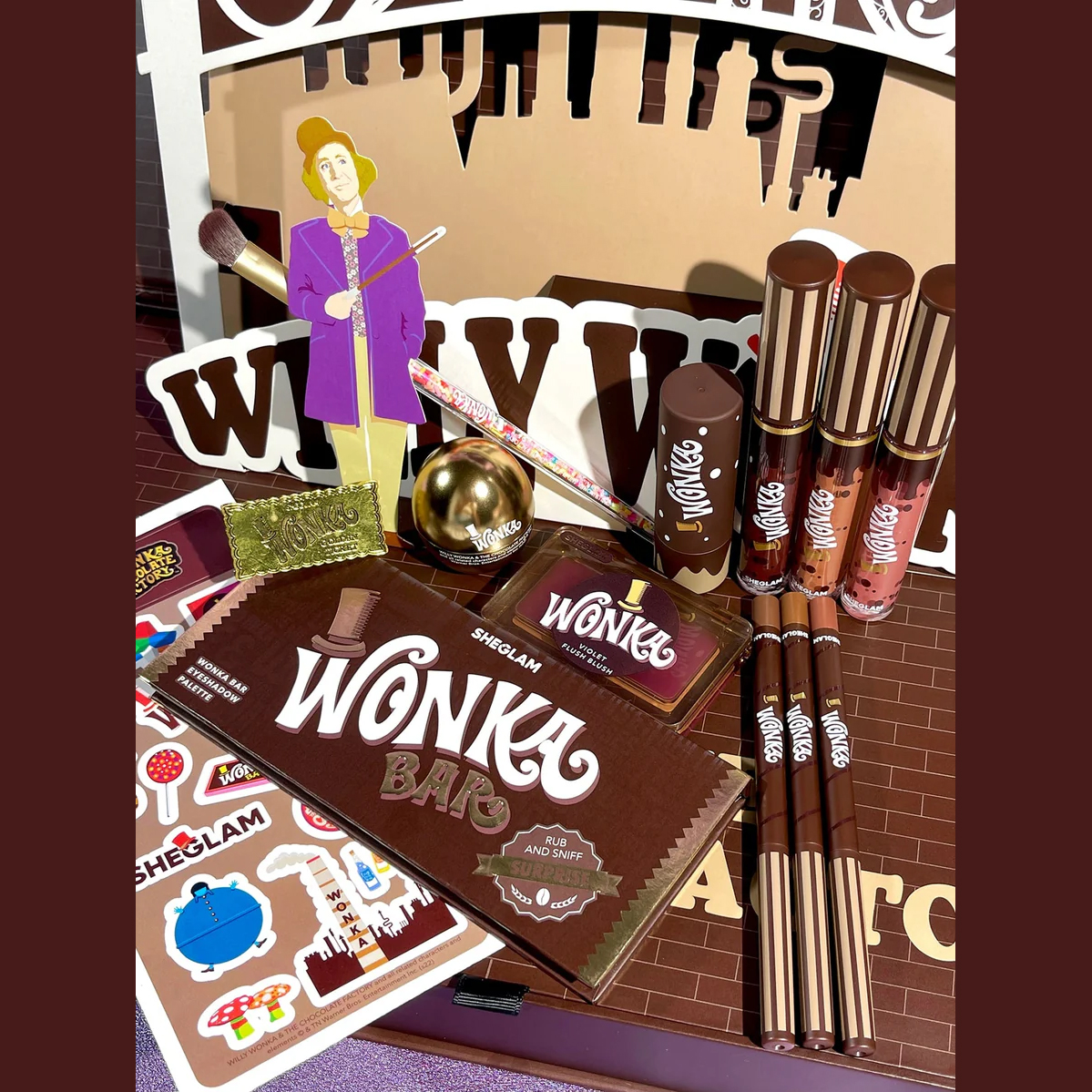 ست کلکسیون کامل WILLY WONKA شیگلم