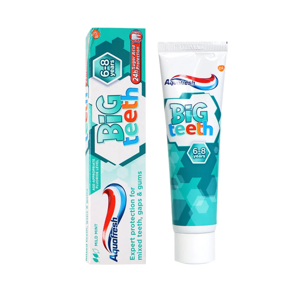 خمیردندان کودکان آکوا فرش 6 تا 8 سال Dentifrice Junior
