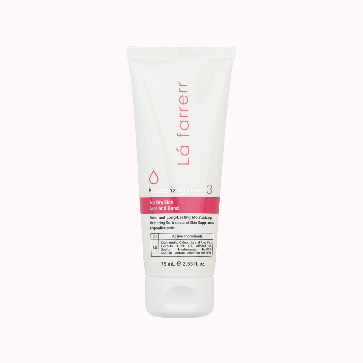 Lafarrerr Moisturizing Cream For Dry Skin Face And Hand