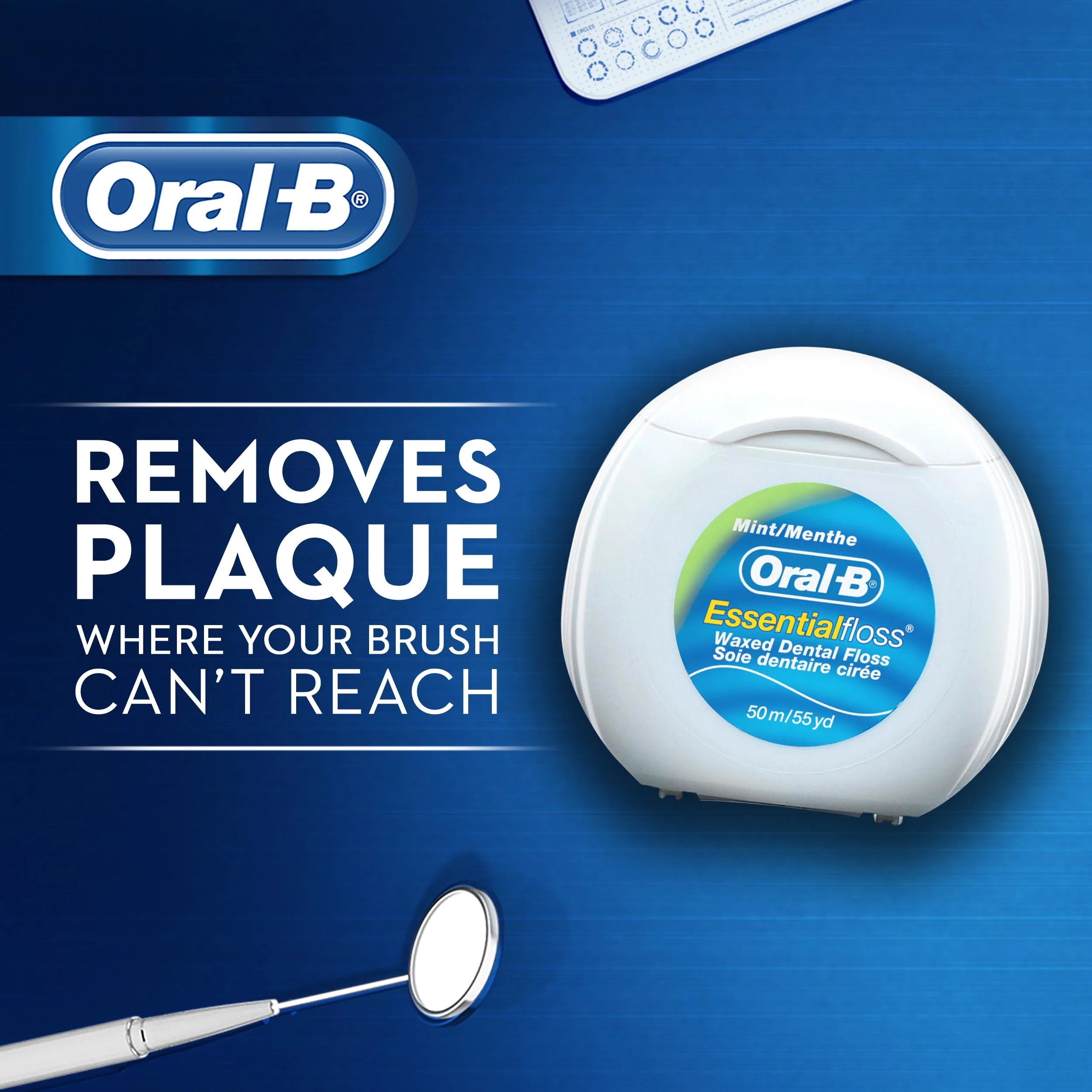 نخ دندان نعناعی اورال بی Essential Floss