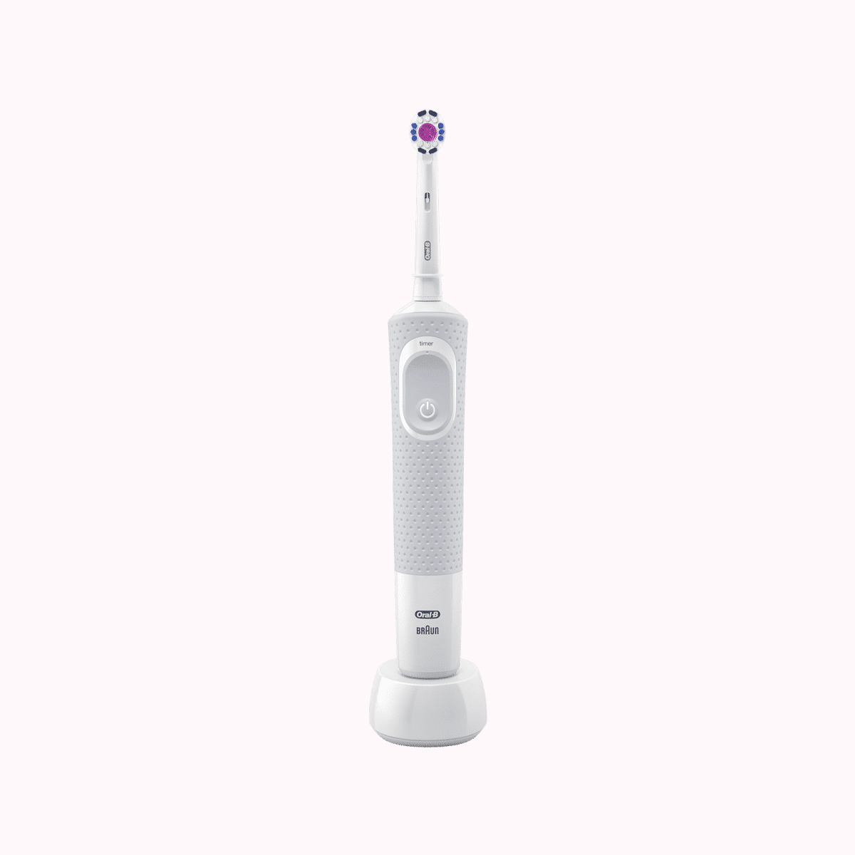 مسواک برقی Vitality اورال بی 3D White پشتیبانی براون